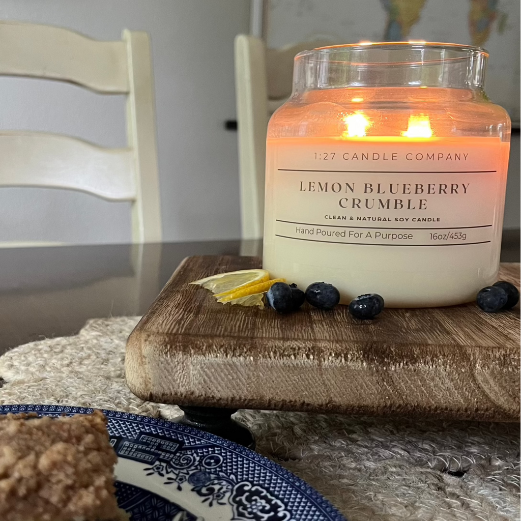 Lemon Blueberry Crumble